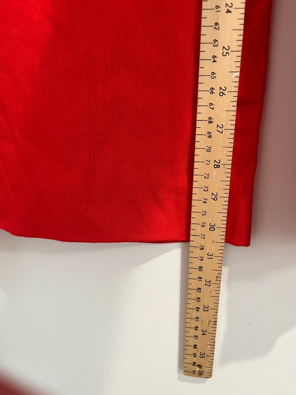 Elizabeth McKay Red Linen Wide-Leg High-Waist Pants Sz. 6 NWT - Picture 10 of 10